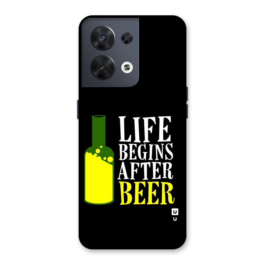 Beer Life Back Case for Oppo Reno8 5G
