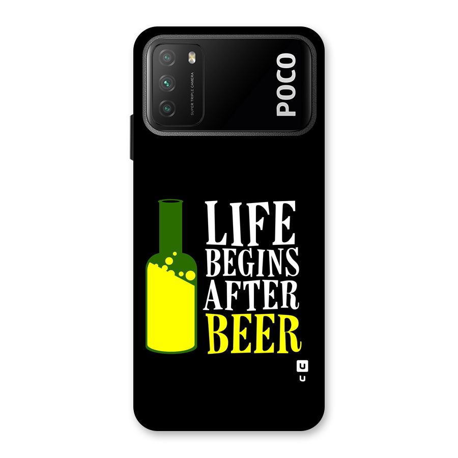 Beer Life Back Case for Poco M3