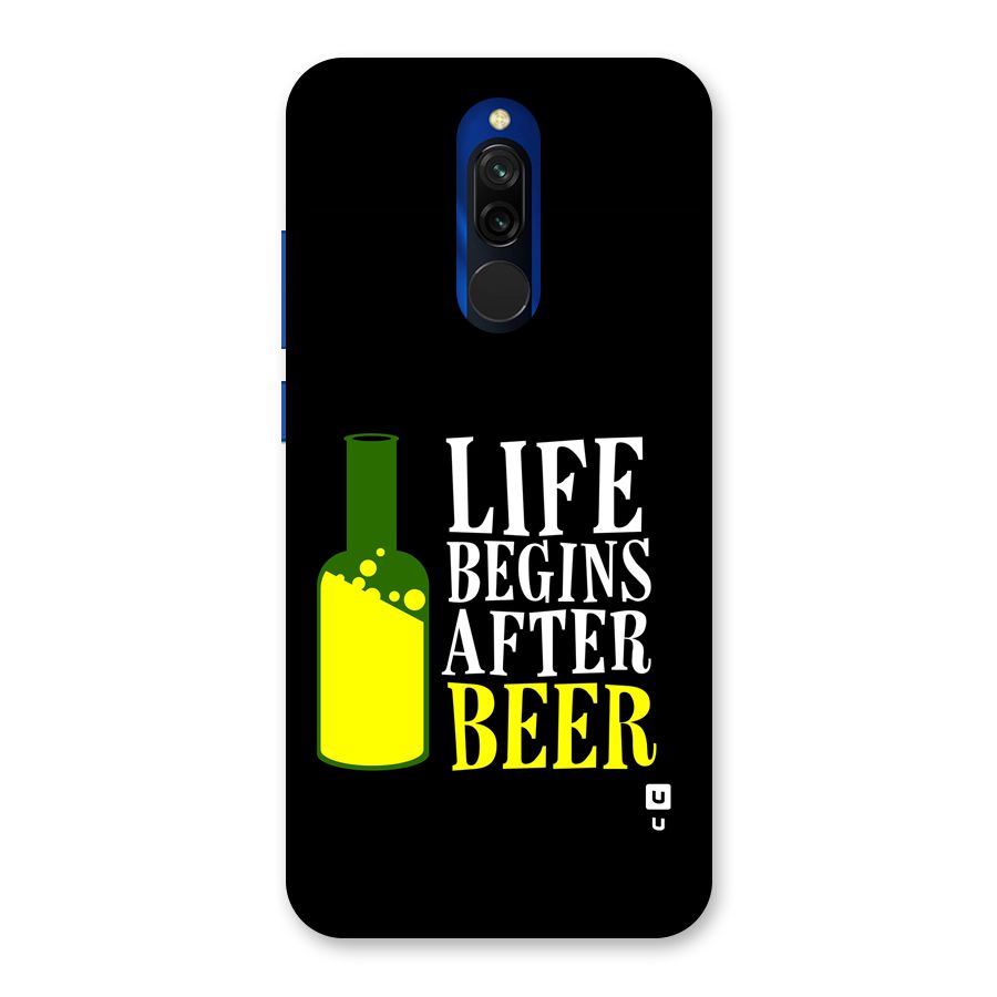 Beer Life Back Case for Redmi 8