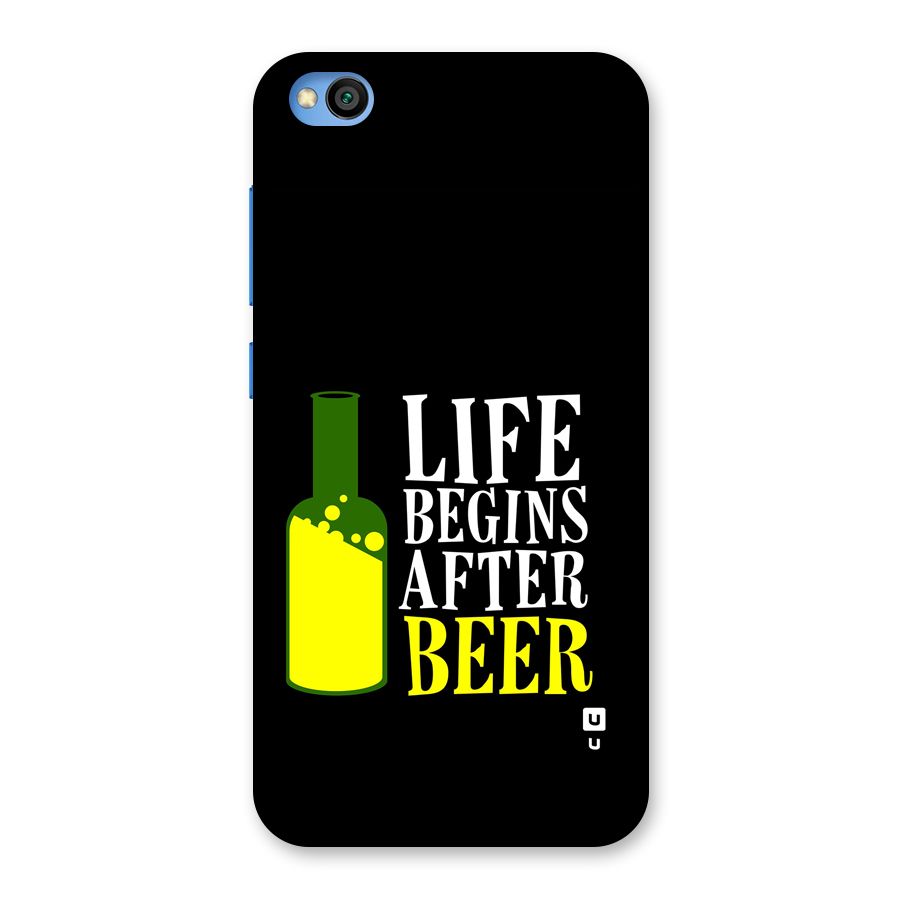 Beer Life Back Case for Redmi Go