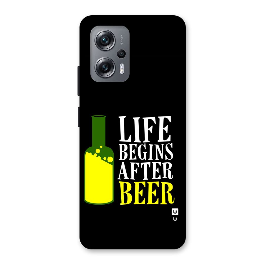 Beer Life Back Case for Redmi K50i