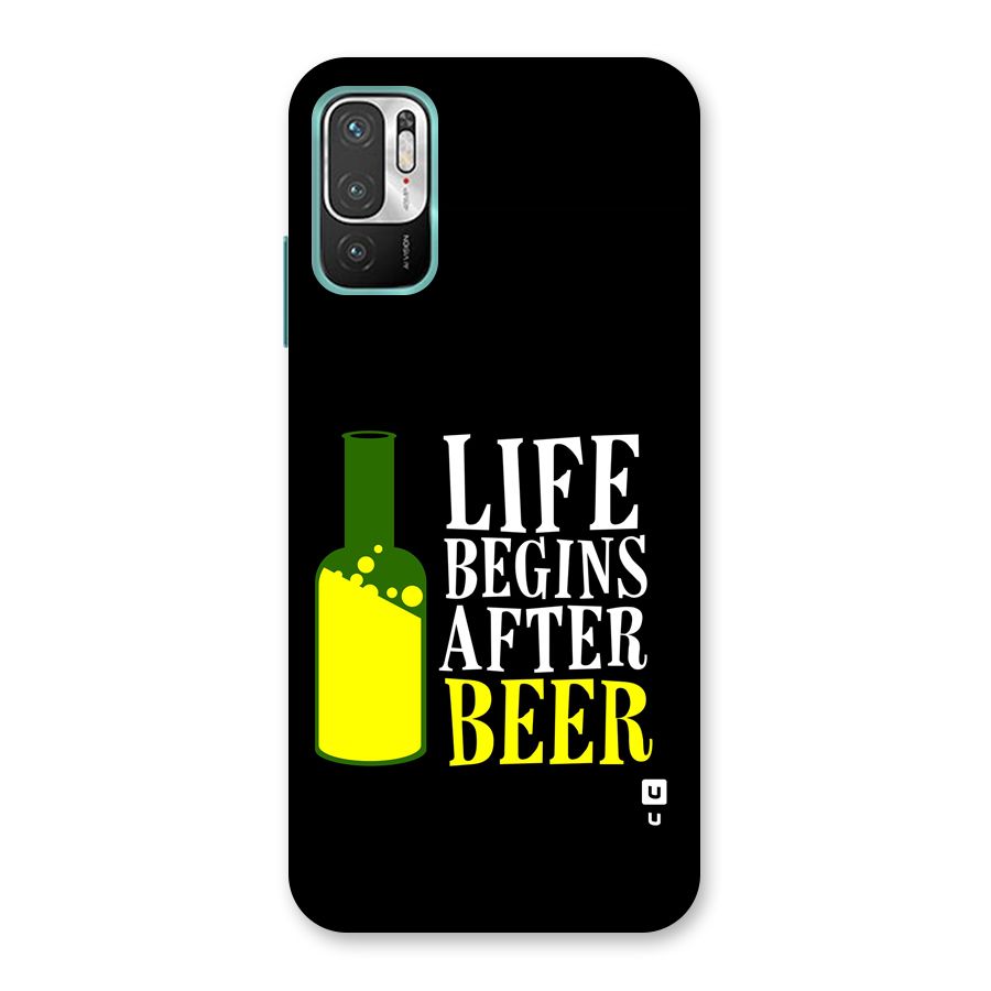 Beer Life Back Case for Redmi Note 10T 5G
