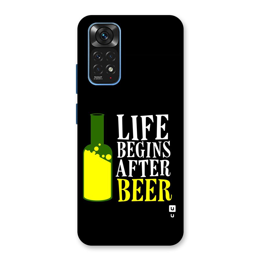 Beer Life Back Case for Redmi Note 11S