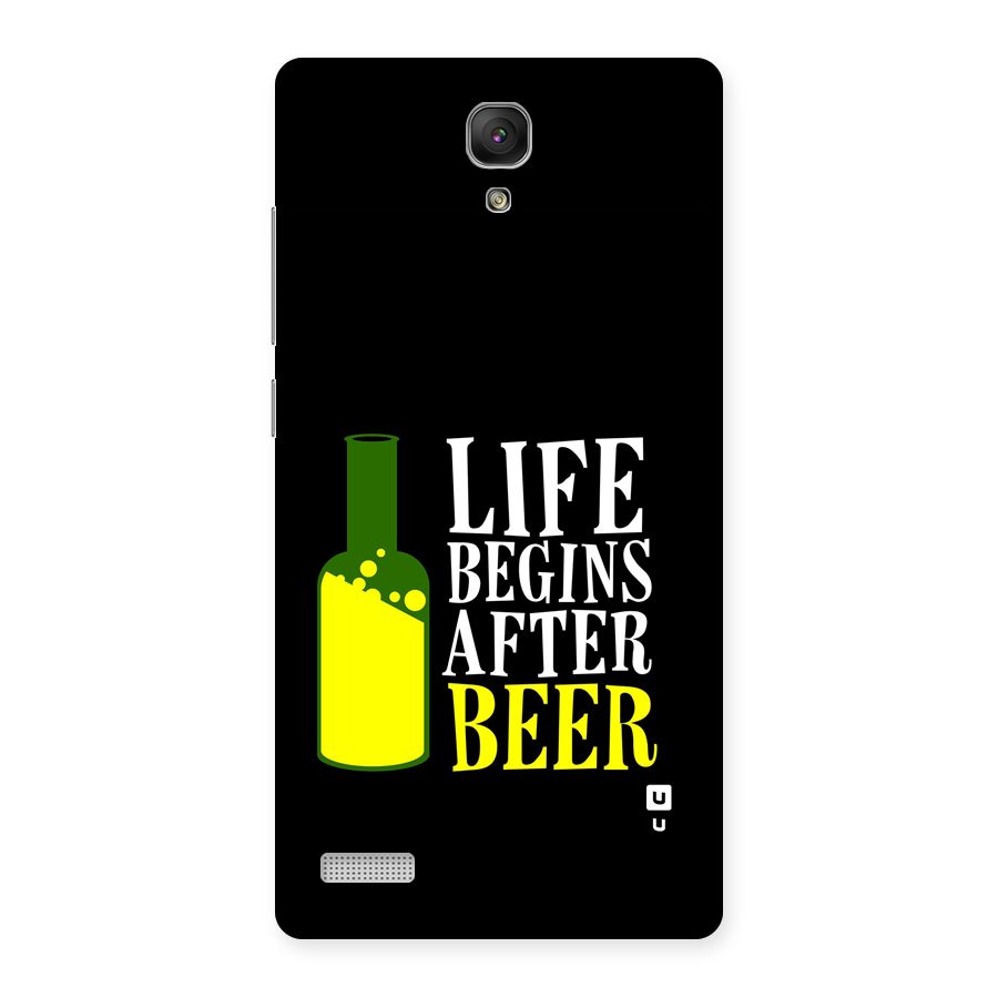 Beer Life Back Case for Redmi Note Prime