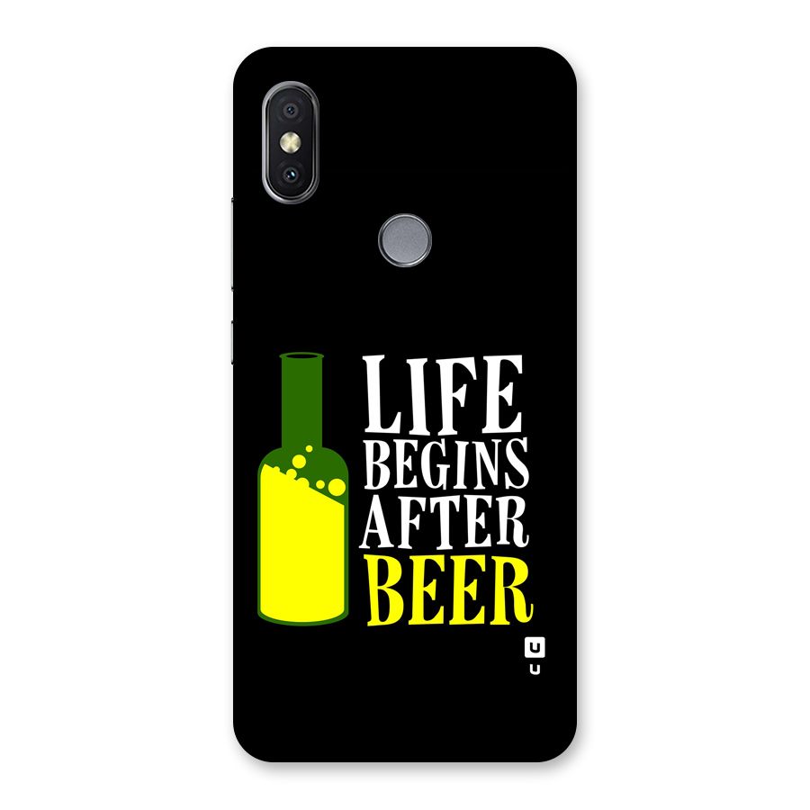 Beer Life Back Case for Redmi Y2