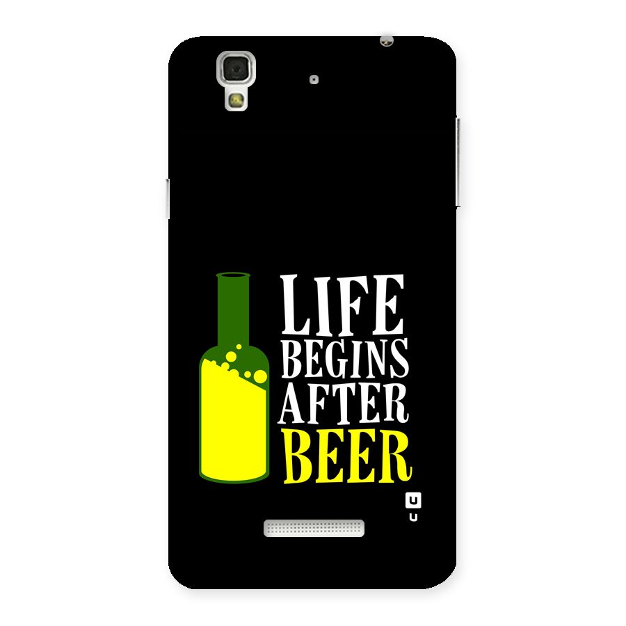 Beer Life Back Case for Yureka