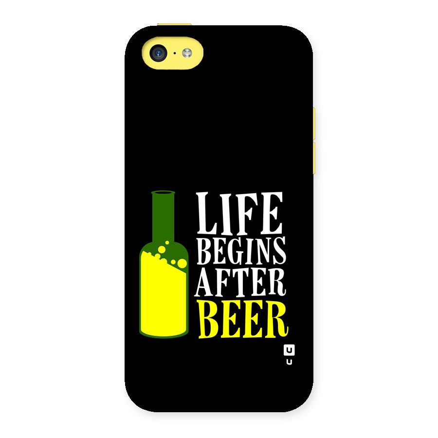 Beer Life Back Case for iPhone 5C