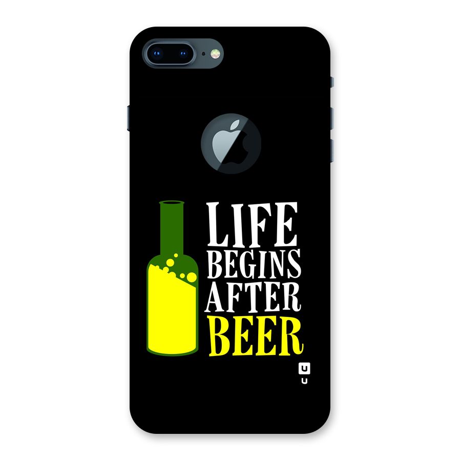 Beer Life Back Case for iPhone 7 Plus Logo Cut