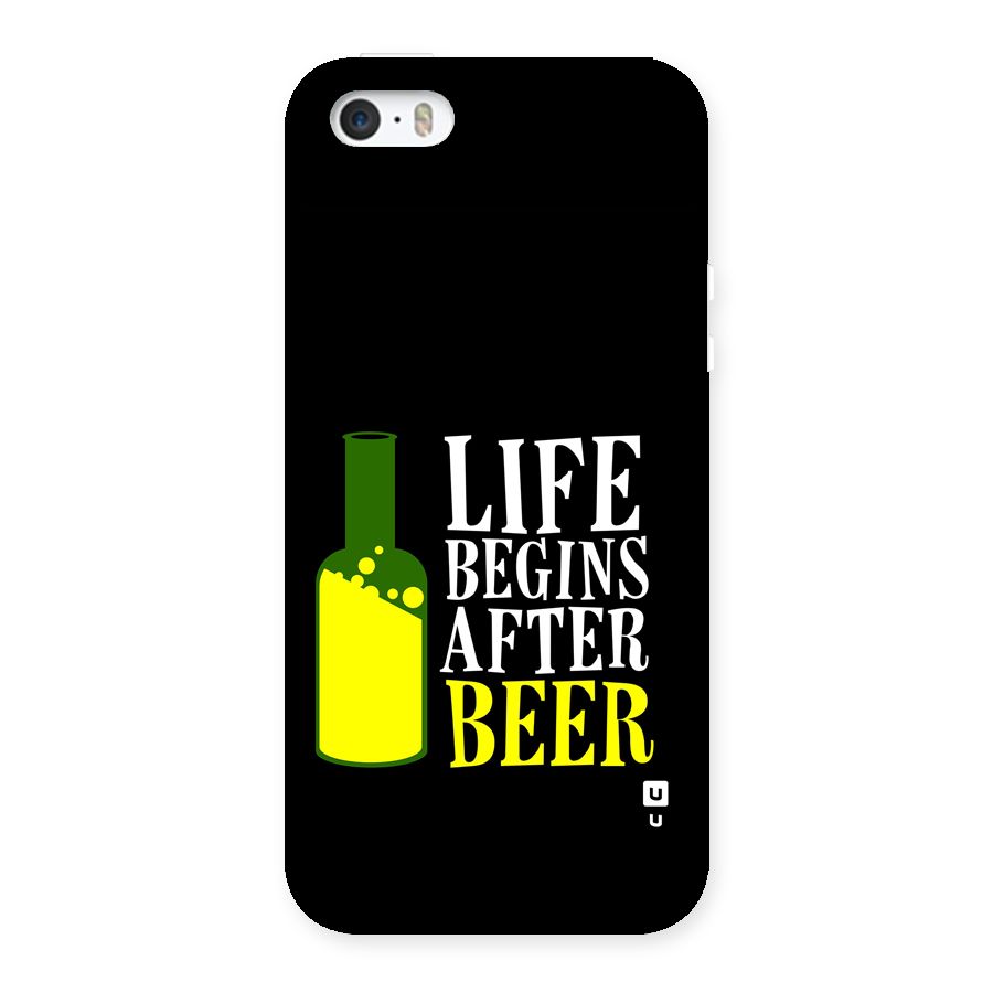 Beer Life Back Case for iPhone SE 2016