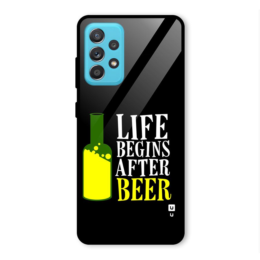 Beer Life Glass Back Case for Galaxy A52