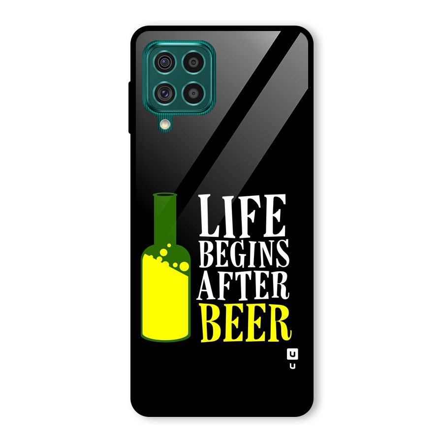 Beer Life Glass Back Case for Galaxy F62