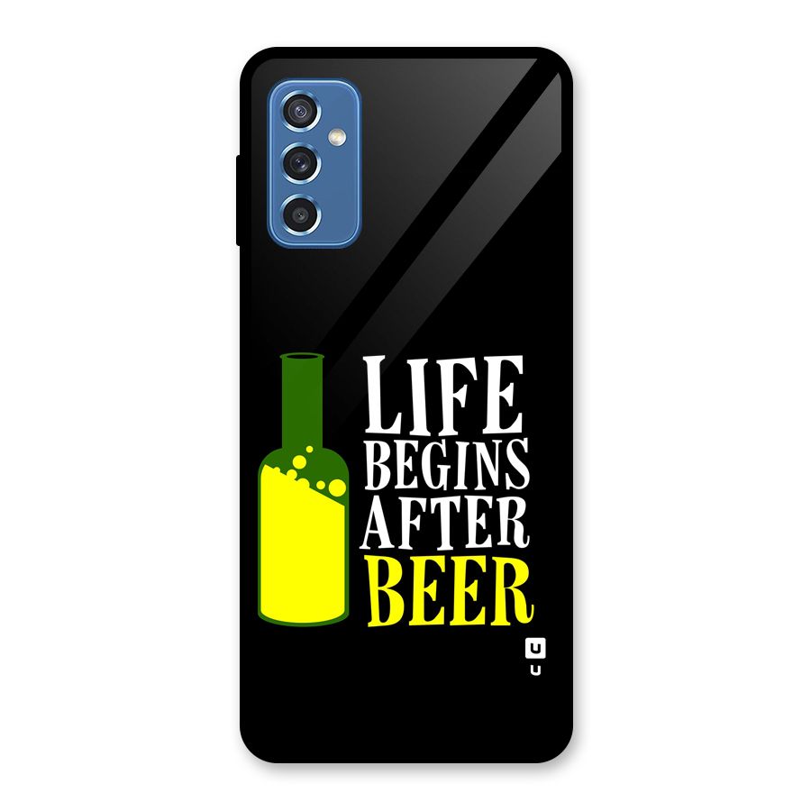 Beer Life Glass Back Case for Galaxy M52 5G