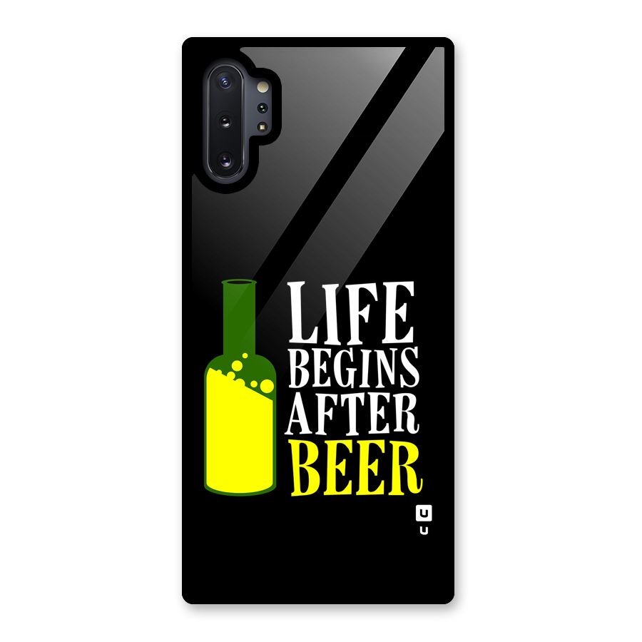 Beer Life Glass Back Case for Galaxy Note 10 Plus