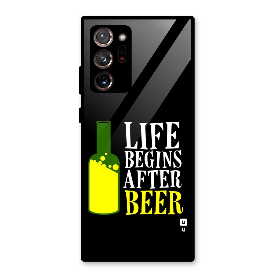 Beer Life Glass Back Case for Galaxy Note 20 Ultra 5G
