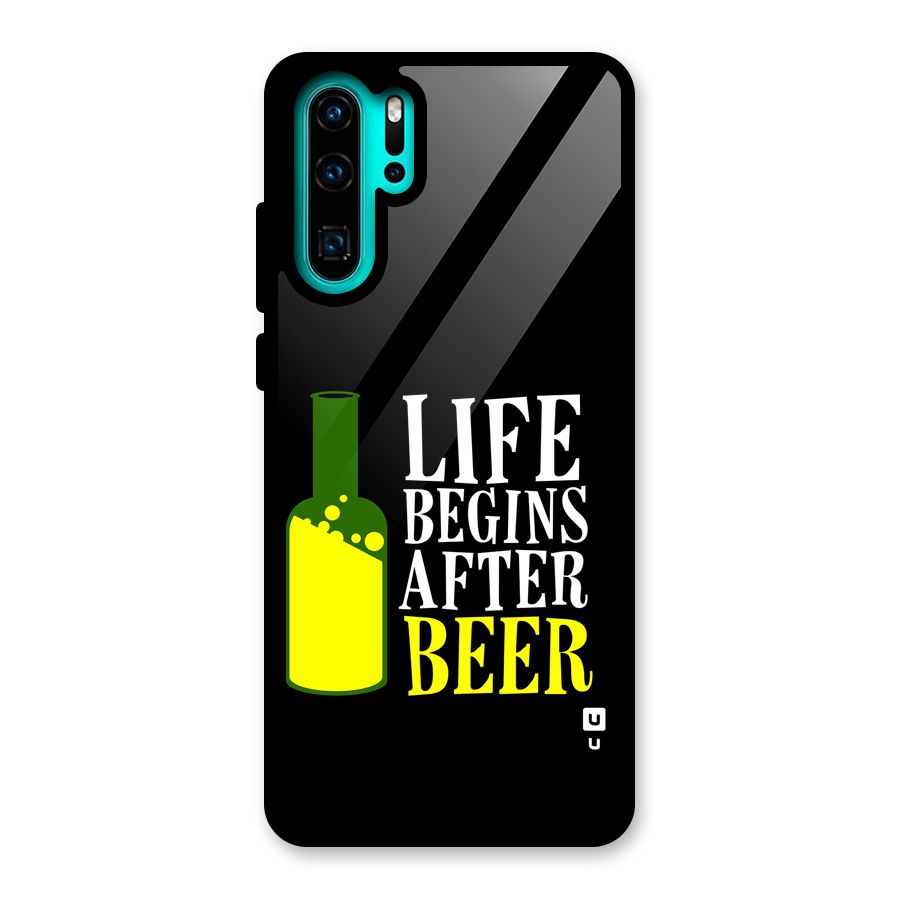 Beer Life Glass Back Case for Huawei P30 Pro