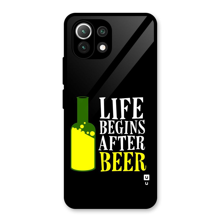 Beer Life Glass Back Case for Mi 11 Lite