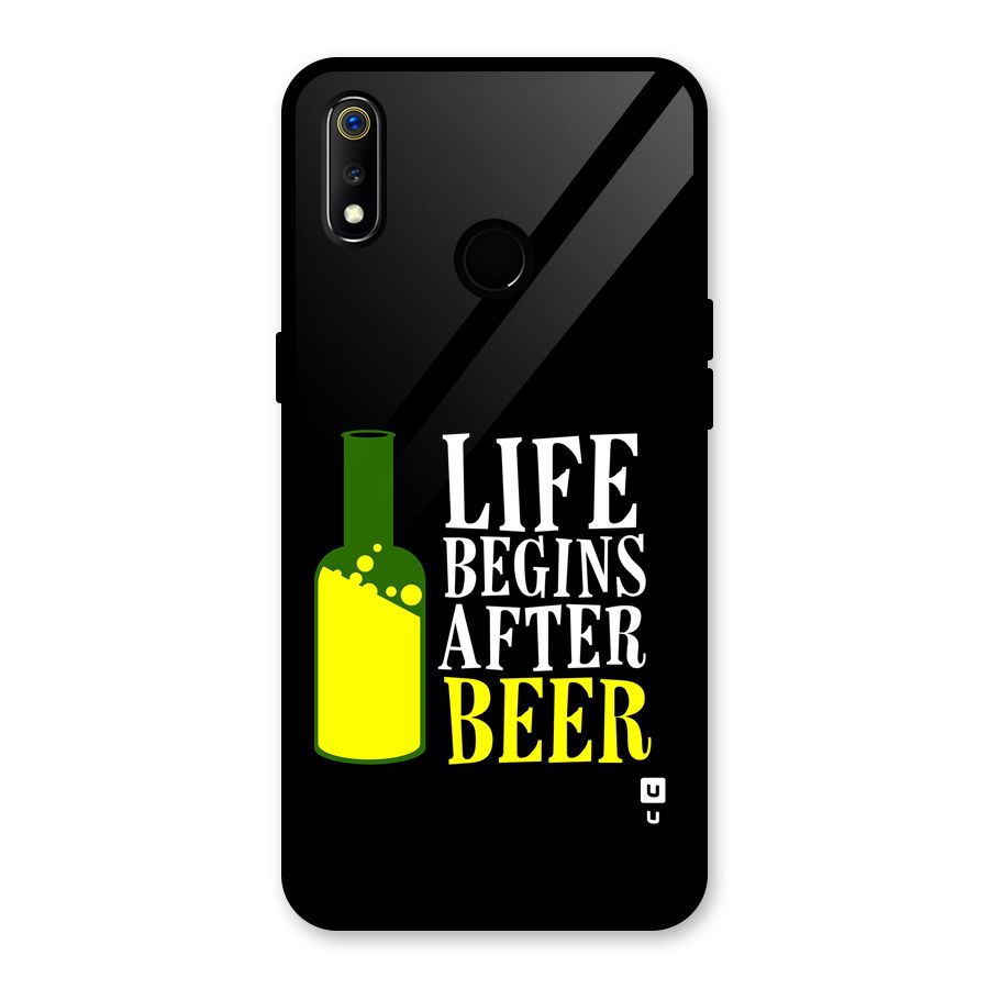 Beer Life Glass Back Case for Realme 3i