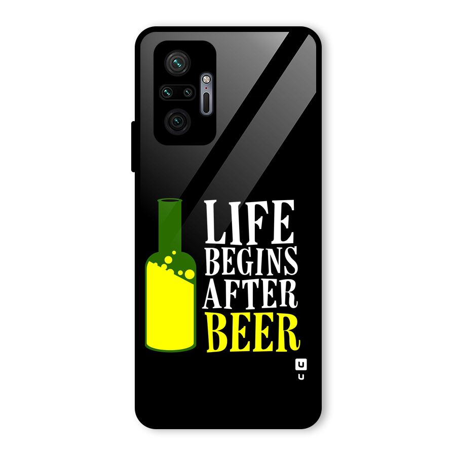 Beer Life Glass Back Case for Redmi Note 10 Pro Max
