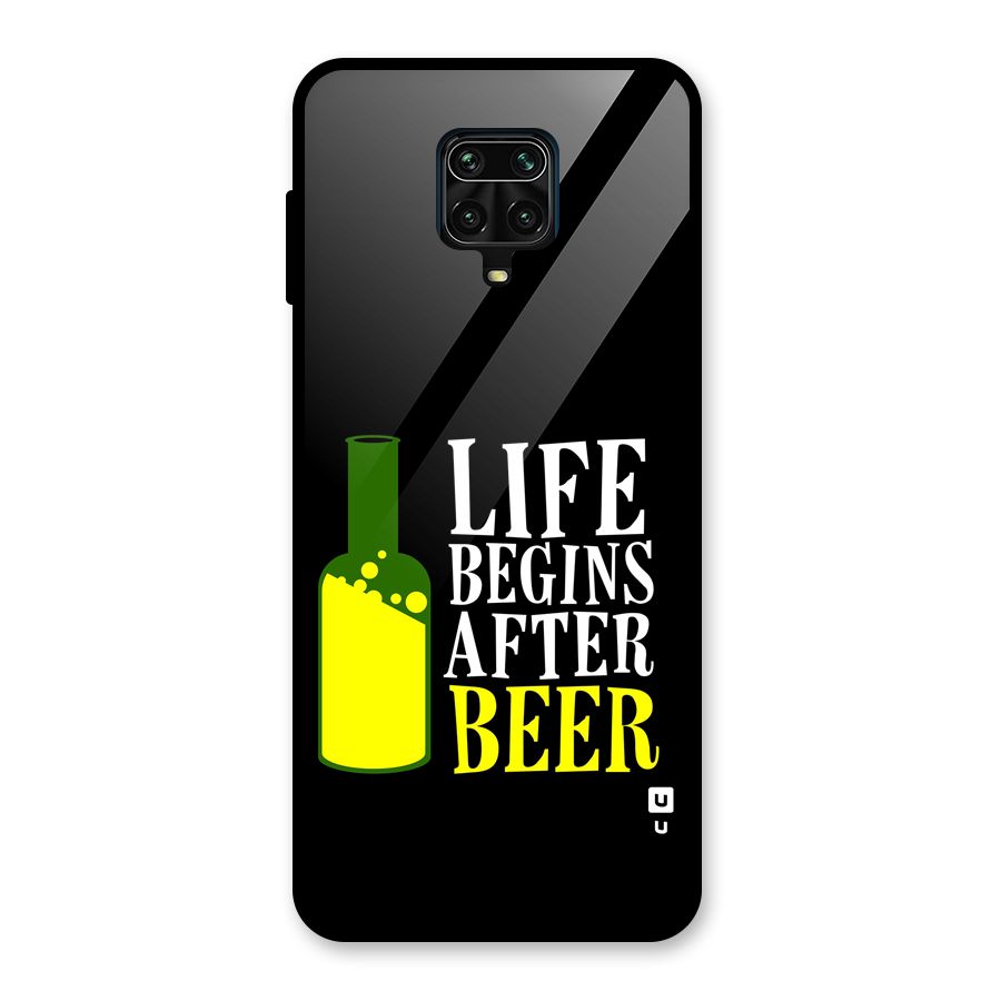 Beer Life Glass Back Case for Redmi Note 9 Pro