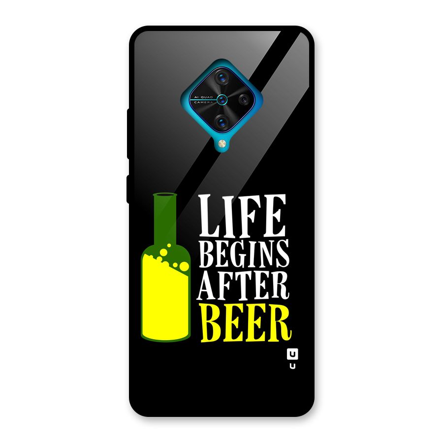 Beer Life Glass Back Case for Vivo S1 Pro