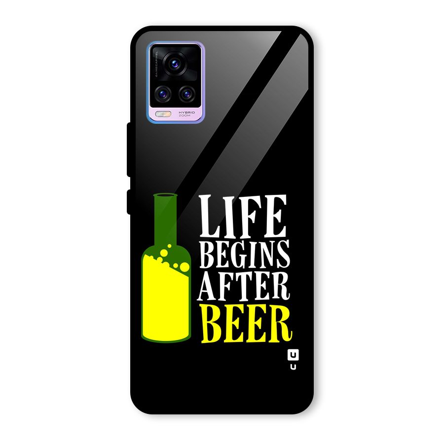Beer Life Glass Back Case for Vivo V20 Pro
