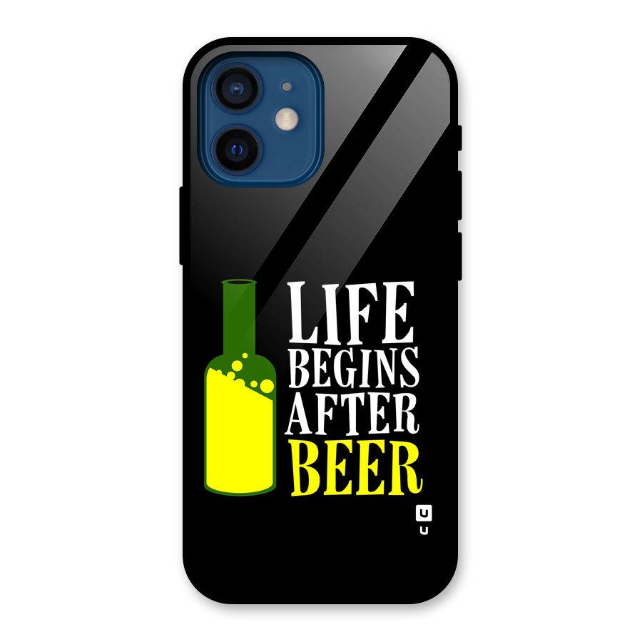 Beer Life Glass Back Case for iPhone 12 Mini