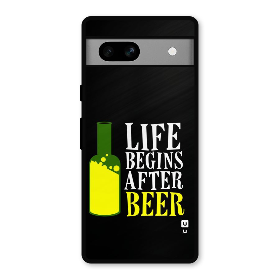 Beer Life Metal Back Case for Google Pixel 7a