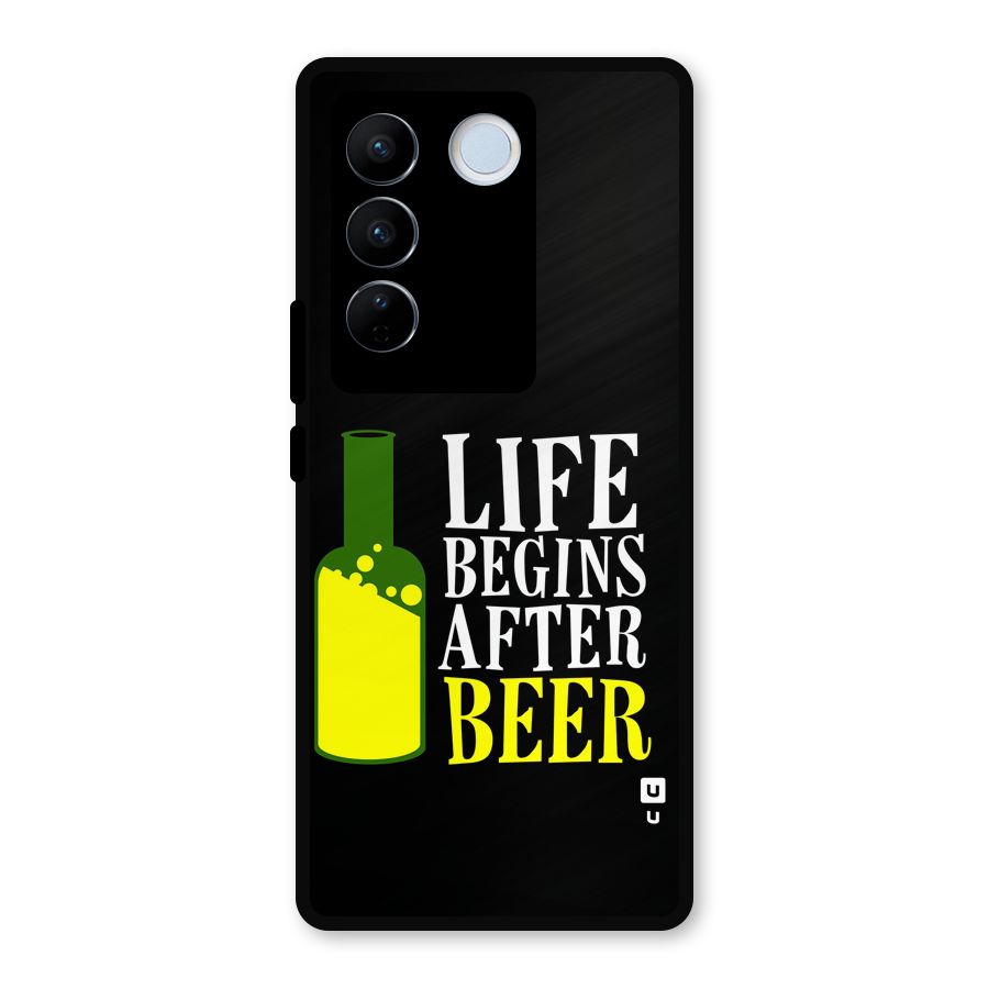 Beer Life Metal Back Case for Vivo V27