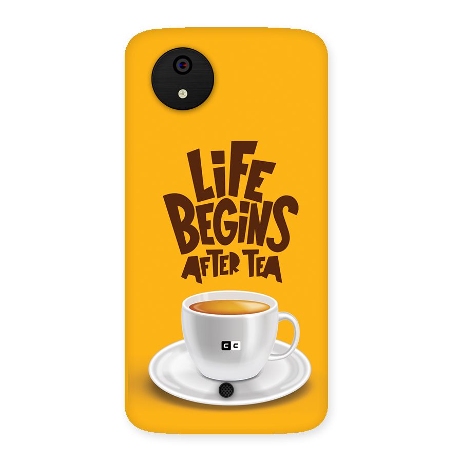 Begins After Tea Back Case for Canvas A1  AQ4501