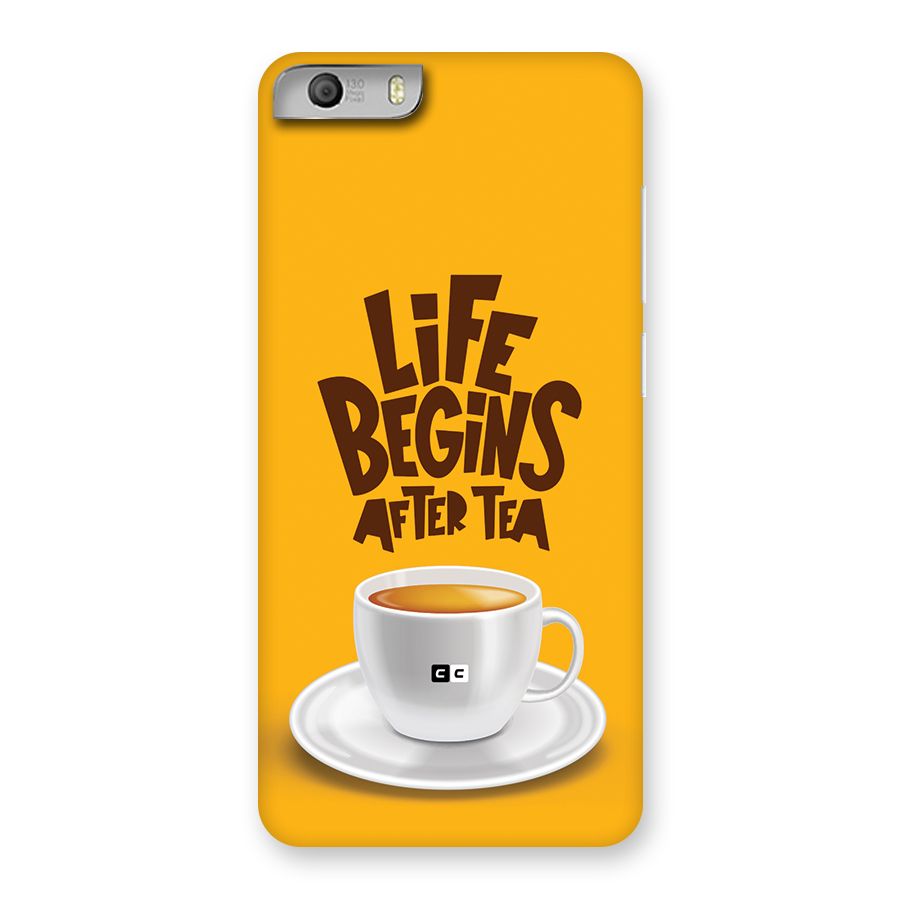 Begins After Tea Back Case for Canvas Knight 2