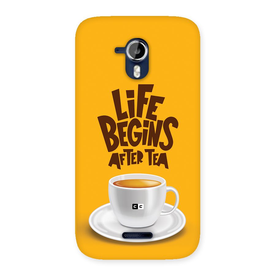 Begins After Tea Back Case for Canvas Magnus A117