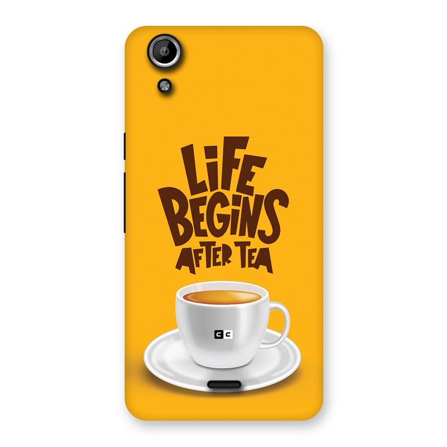 Begins After Tea Back Case for Canvas Selfie Lens Q345