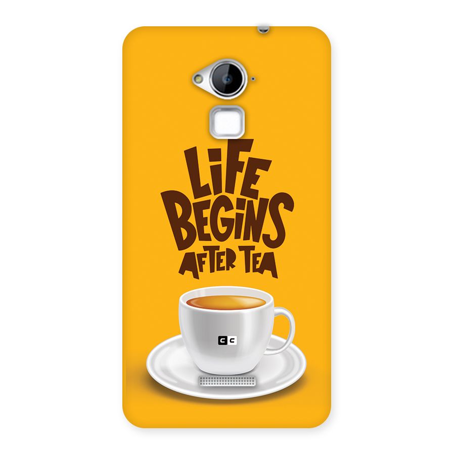 Begins After Tea Back Case for Coolpad Note 3