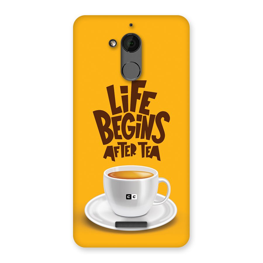 Begins After Tea Back Case for Coolpad Note 5