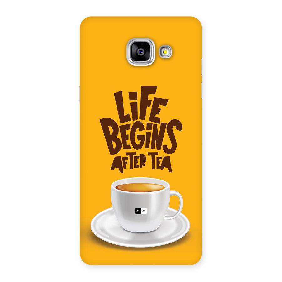 Begins After Tea Back Case for Galaxy A5 (2016)