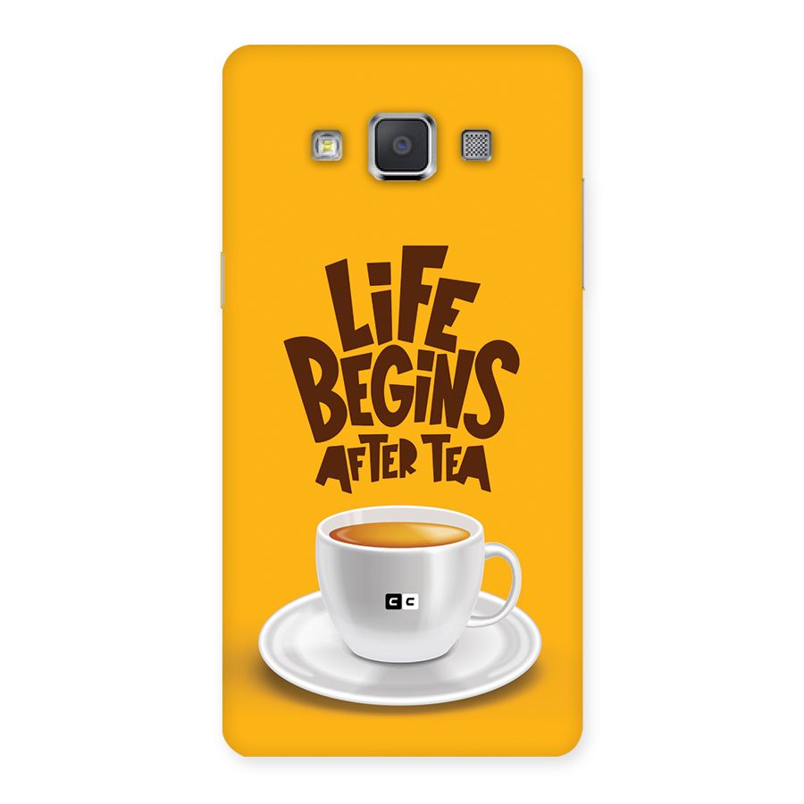 Begins After Tea Back Case for Galaxy Grand Max