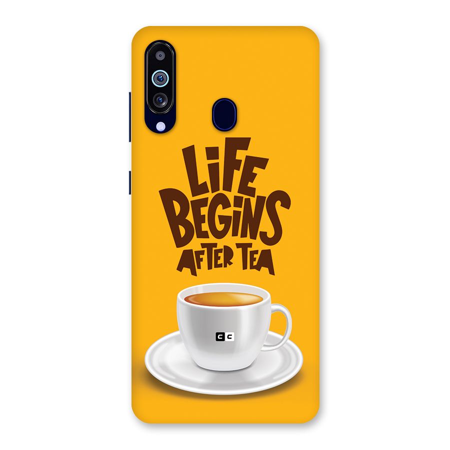 Begins After Tea Back Case for Galaxy M40