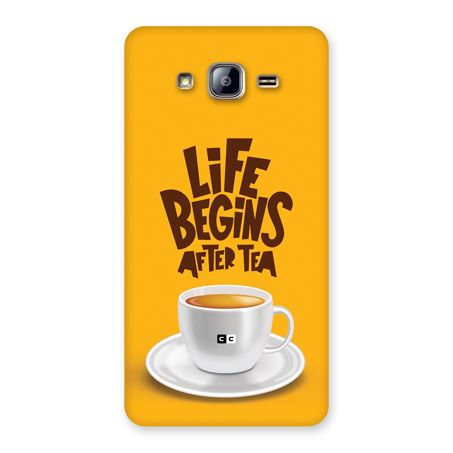 Begins After Tea Back Case for Galaxy On5