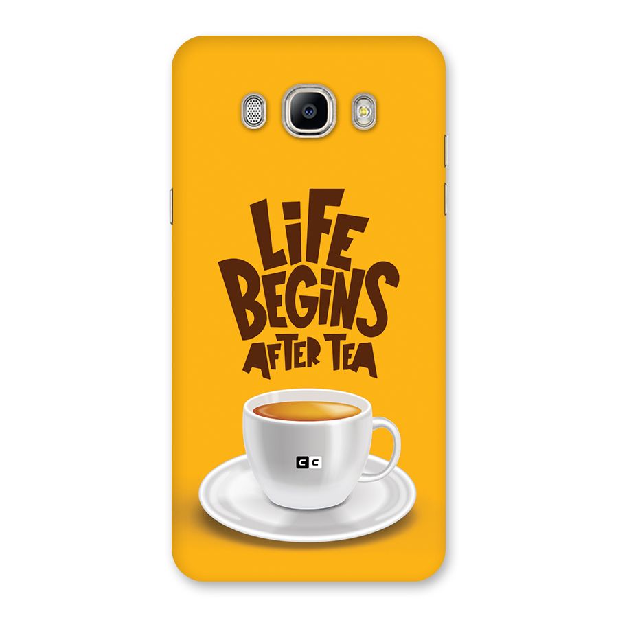 Begins After Tea Back Case for Galaxy On8