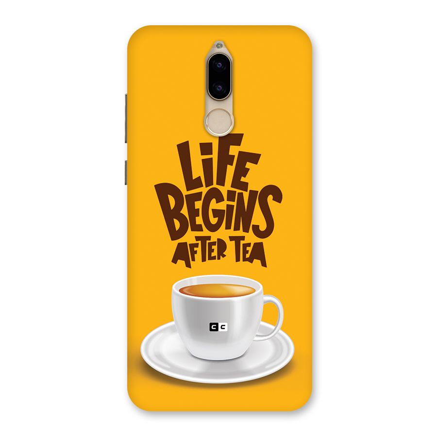 Begins After Tea Back Case for Honor 9i