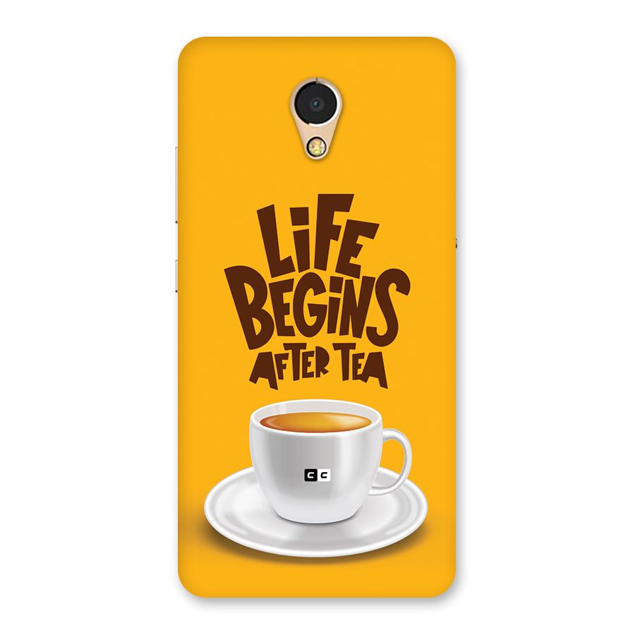 Begins After Tea Back Case for Lenovo P2