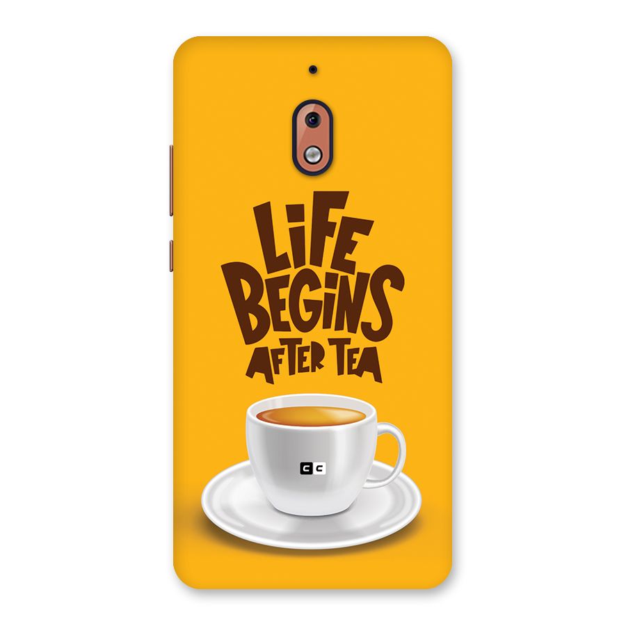 Begins After Tea Back Case for Nokia 2.1