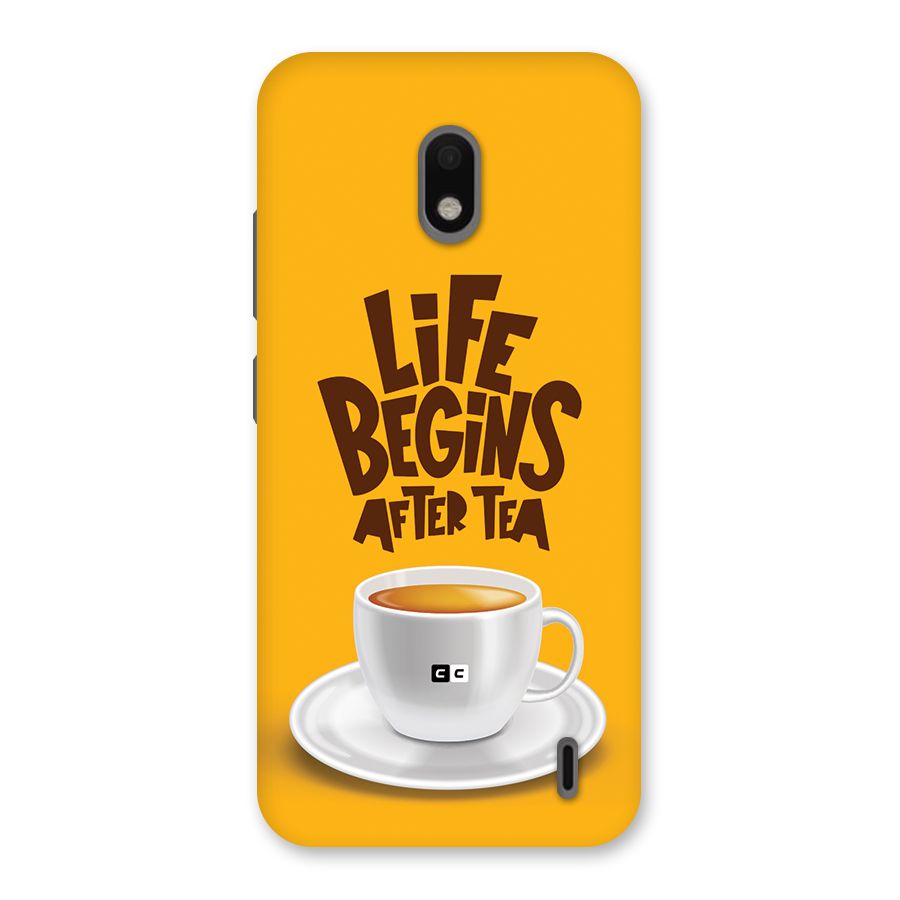 Begins After Tea Back Case for Nokia 2.2