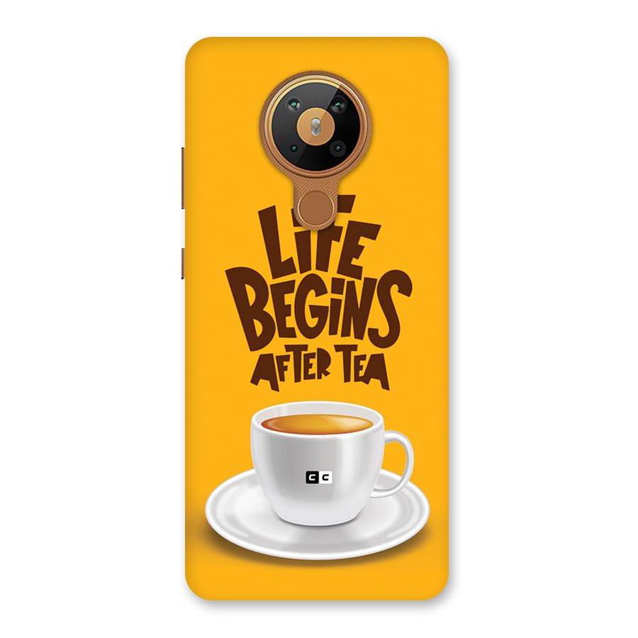 Begins After Tea Back Case for Nokia 5.3