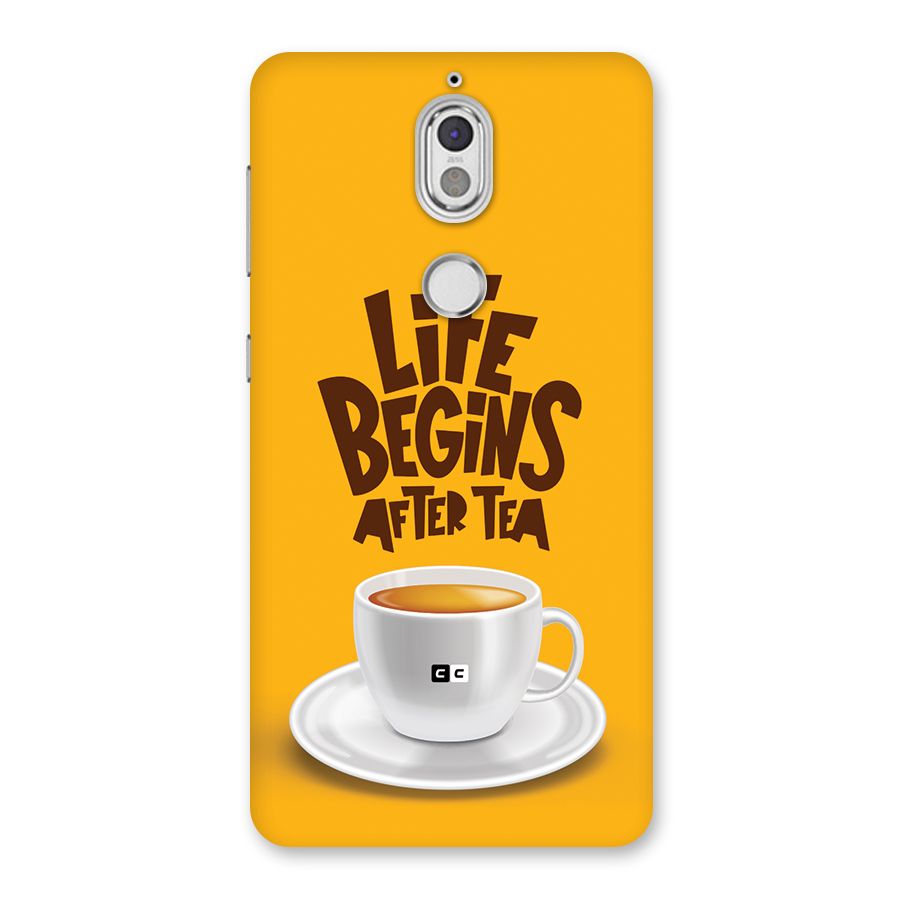 Begins After Tea Back Case for Nokia 7