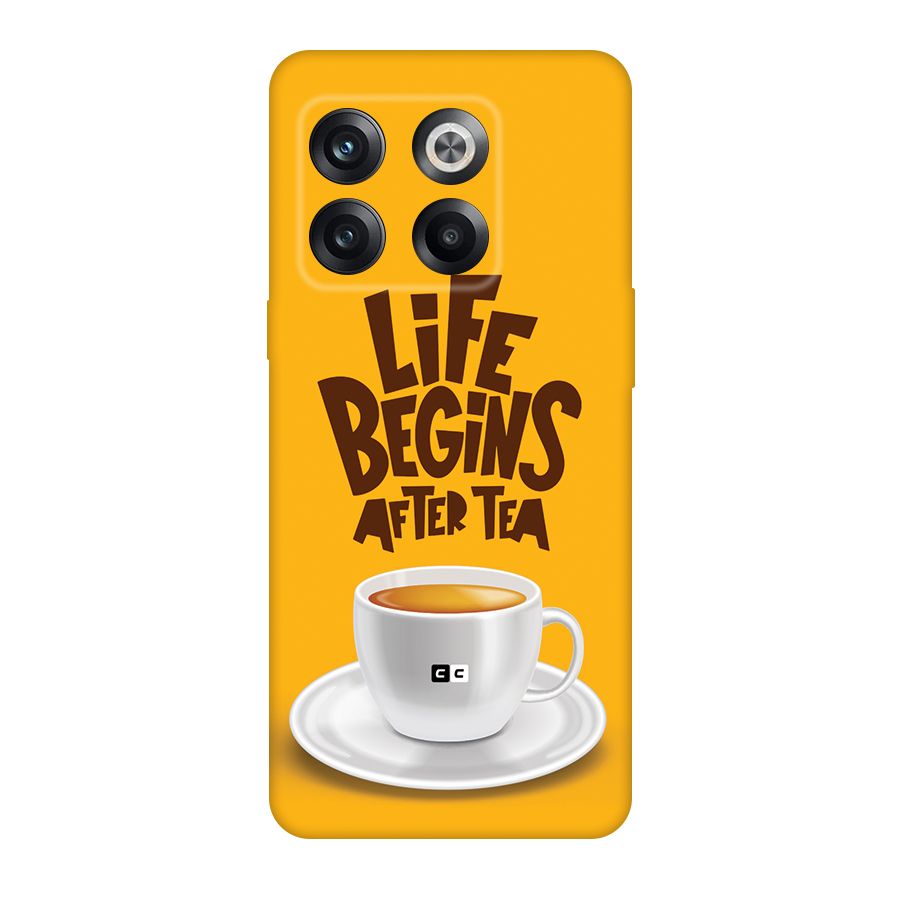 Begins After Tea Back Case for OnePlus 10T