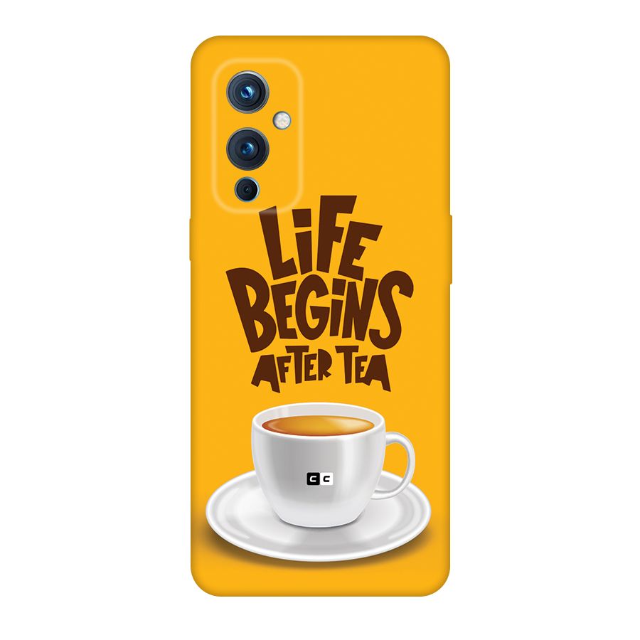 Begins After Tea Back Case for OnePlus 9