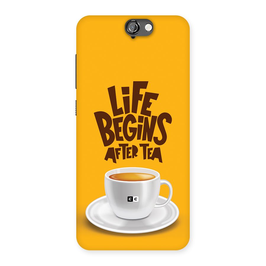 Begins After Tea Back Case for One A9