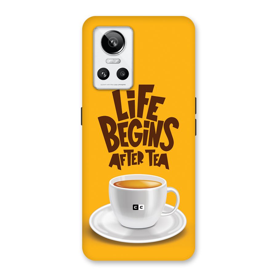 Begins After Tea Back Case for Realme GT Neo 3
