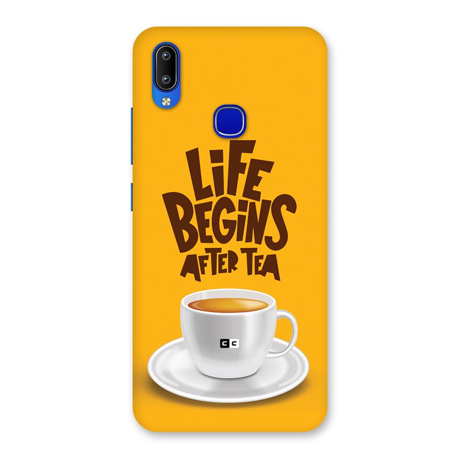 Begins After Tea Back Case for Vivo Y91